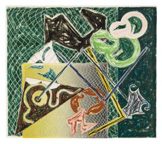 Frank Stella - Shards V, From Shards