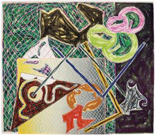 Frank Stella - Shards Variant Va, from Shards
