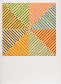 Frank Stella - Sidi Ifni (Aus: Hommage à Picasso).