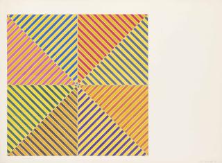 Frank Stella - Sidi Ifni, From: Hommage À Picasso