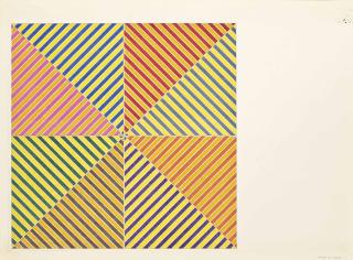 Frank Stella - Sidi Ifni, From: Hommage À Picasso