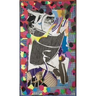 Frank Stella - Stapling Down And Cutting Up #3