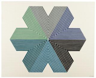 Frank Stella - Star of Persia II