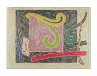 Frank Stella - Steller\'s Albatross, from  Exotic Bird Series