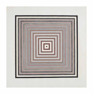 Frank Stella - Study for Attica Poster - Remember