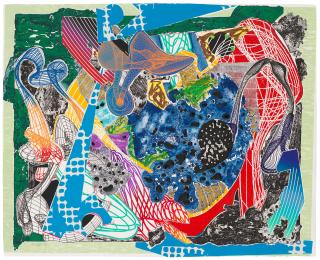 Frank Stella - Swoonarie, from: Imaginary Places