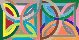 Frank Stella - Takht-i-Sulayman Variation I