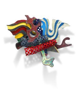 Frank Stella - The Battle with the Ladle (#7, 1st version)