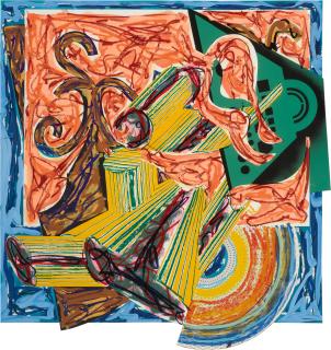 Frank Stella - The Butcher Came And Slew The Ox (See Axsom 178)