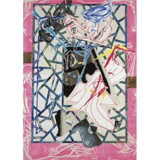 Frank Stella - The Counterpane (From The Waves Series 1985-89)