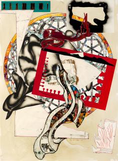 Frank Stella - The Pacific, from The Waves