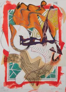 Frank Stella - The Waves: Hark!, 1988