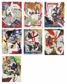 Frank Stella - The Waves II