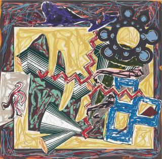 Frank Stella - Then Came A Fire And Burnt The Stick, Illustrations After El Lissitzky\'S Had Gadya