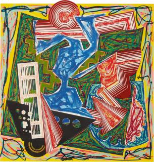 Frank Stella - Then Came Water and Quenched the Fire (Axsom 176)