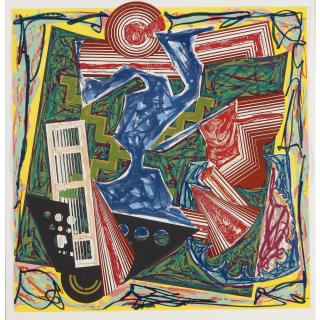 Frank Stella - Then Came Water And Quenched The Fire