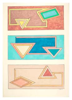 Frank Stella - Triple Stack
