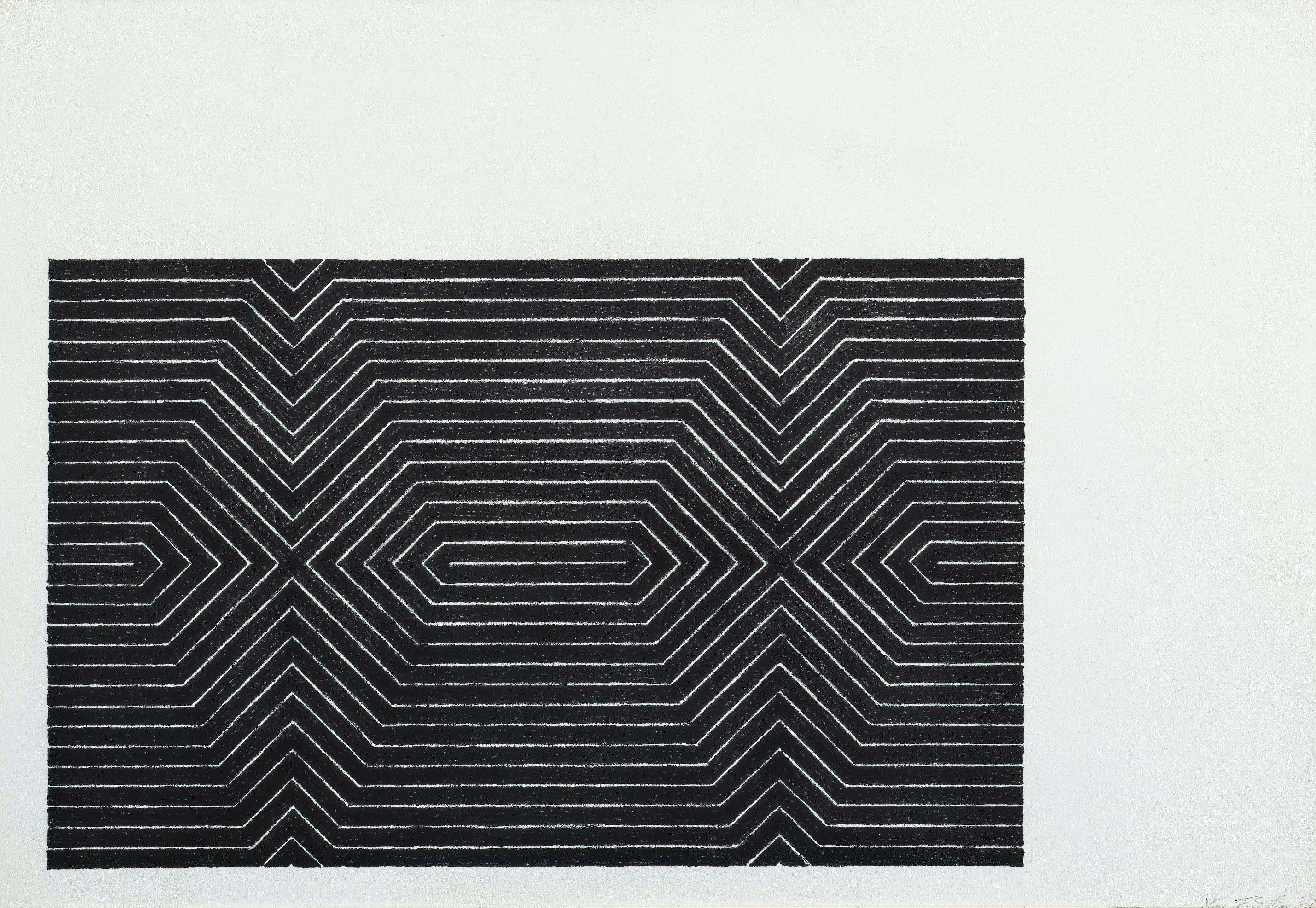 Frank Stella - Turkish Mambo from Black series, 1967