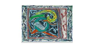 Frank Stella - Untitled A (Exotic Bird Series)