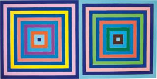 Frank Stella - Untitled (Double Concentric Square)