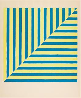 Frank Stella - Untitled (Rabat), From X + X (Ten Works By Ten Painters) 2 Works