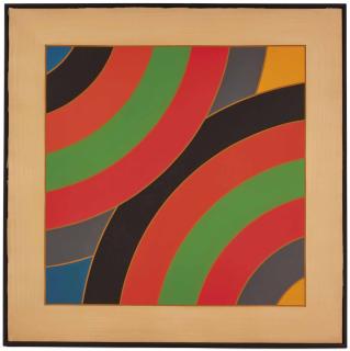 Frank Stella - Untitled (Rainbow Type)