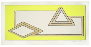 Frank Stella - Untitled (Study for Stacks)