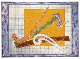 Frank Stella - Wake Island Rail