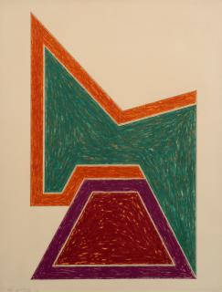 Frank Stella - Wolfeboro from Eccentric Polygons, 1974