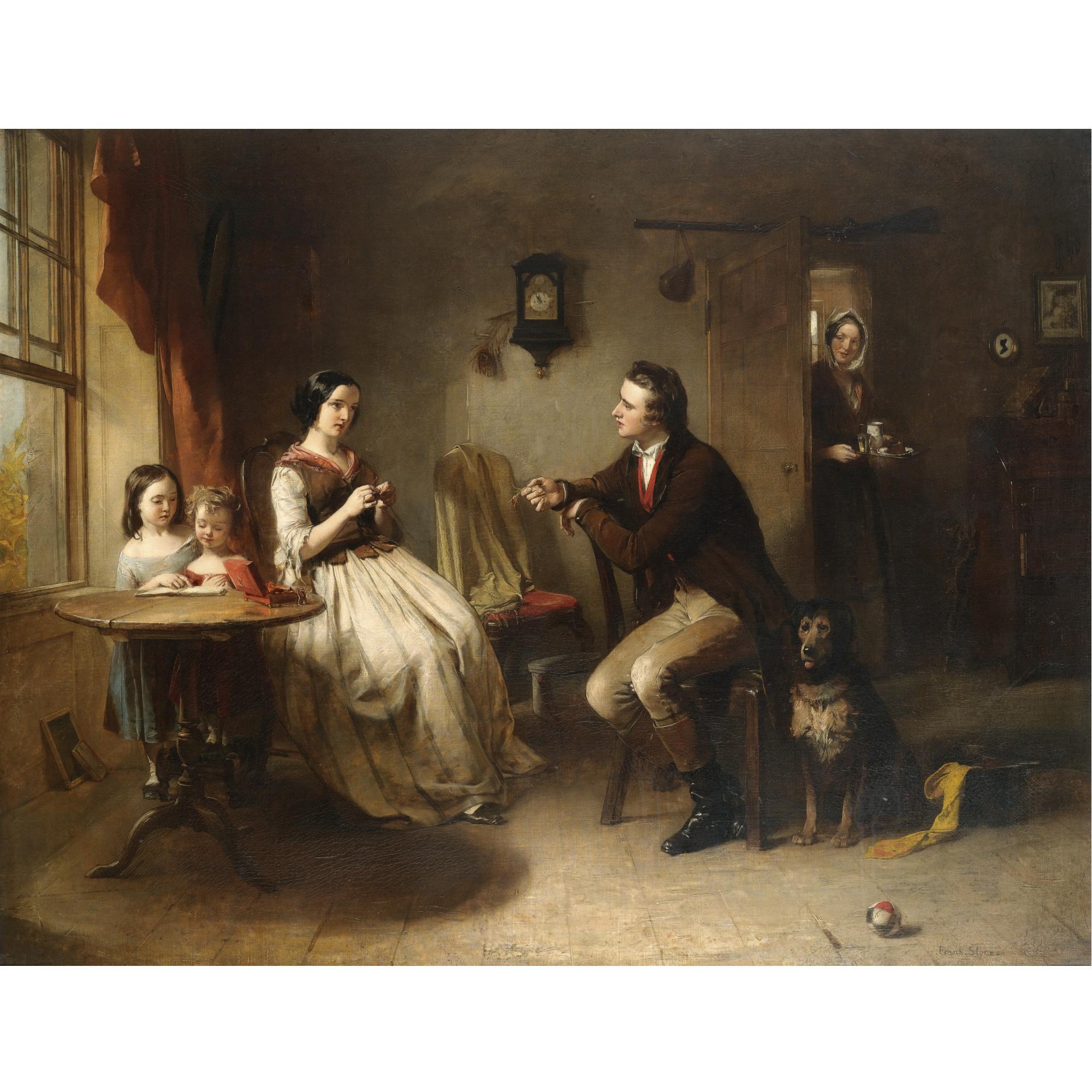 Frank Stone A.R.A. - The Proposal