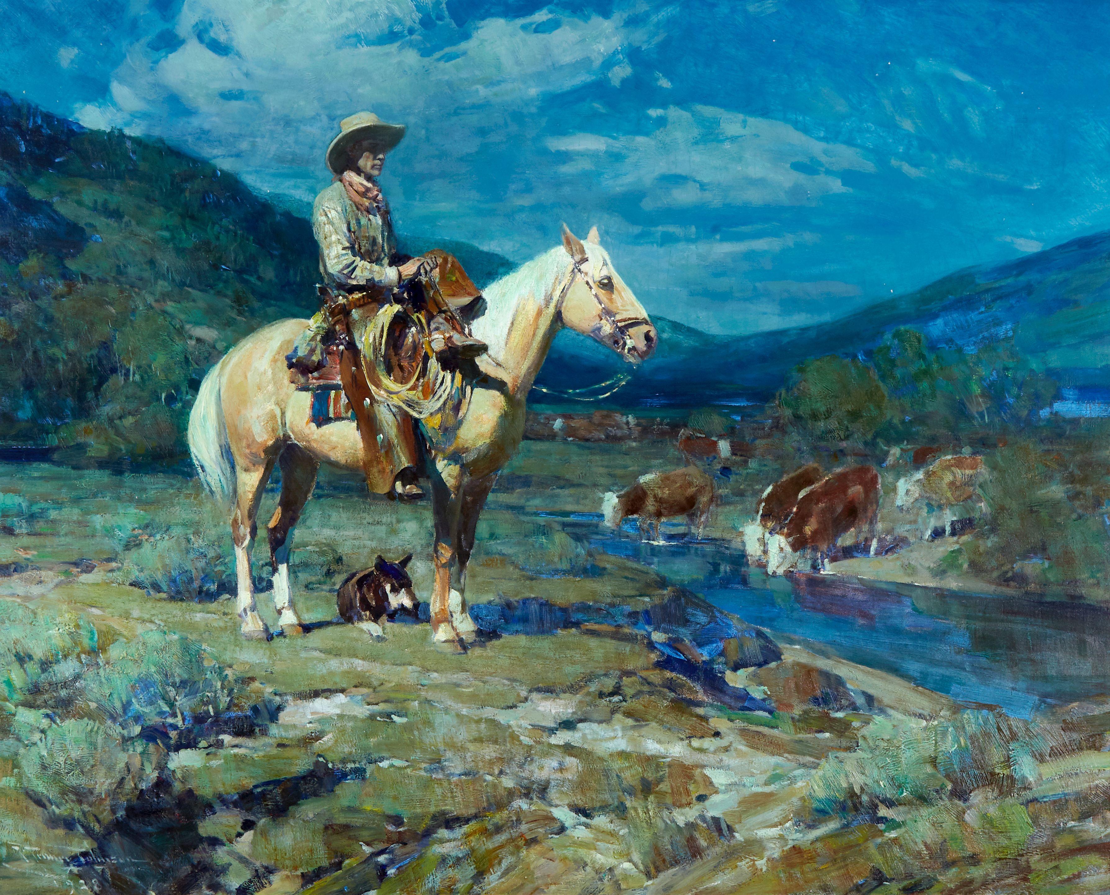 Frank Tenney Johnson - Alphonzo Bell