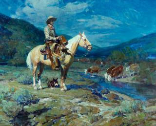 Frank Tenney Johnson - Alphonzo Bell