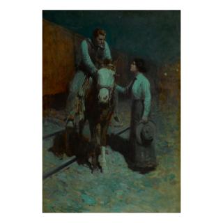 Frank Tenney Johnson - Girl And Cowboy