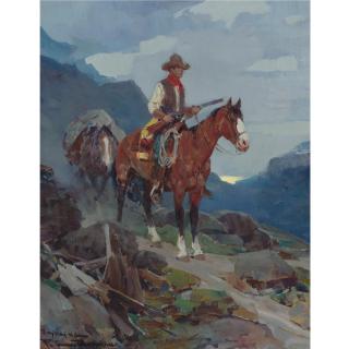 Frank Tenney Johnson - On The Trail