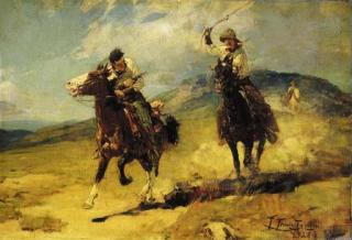 Frank Tenney Johnson - The Horse Thief