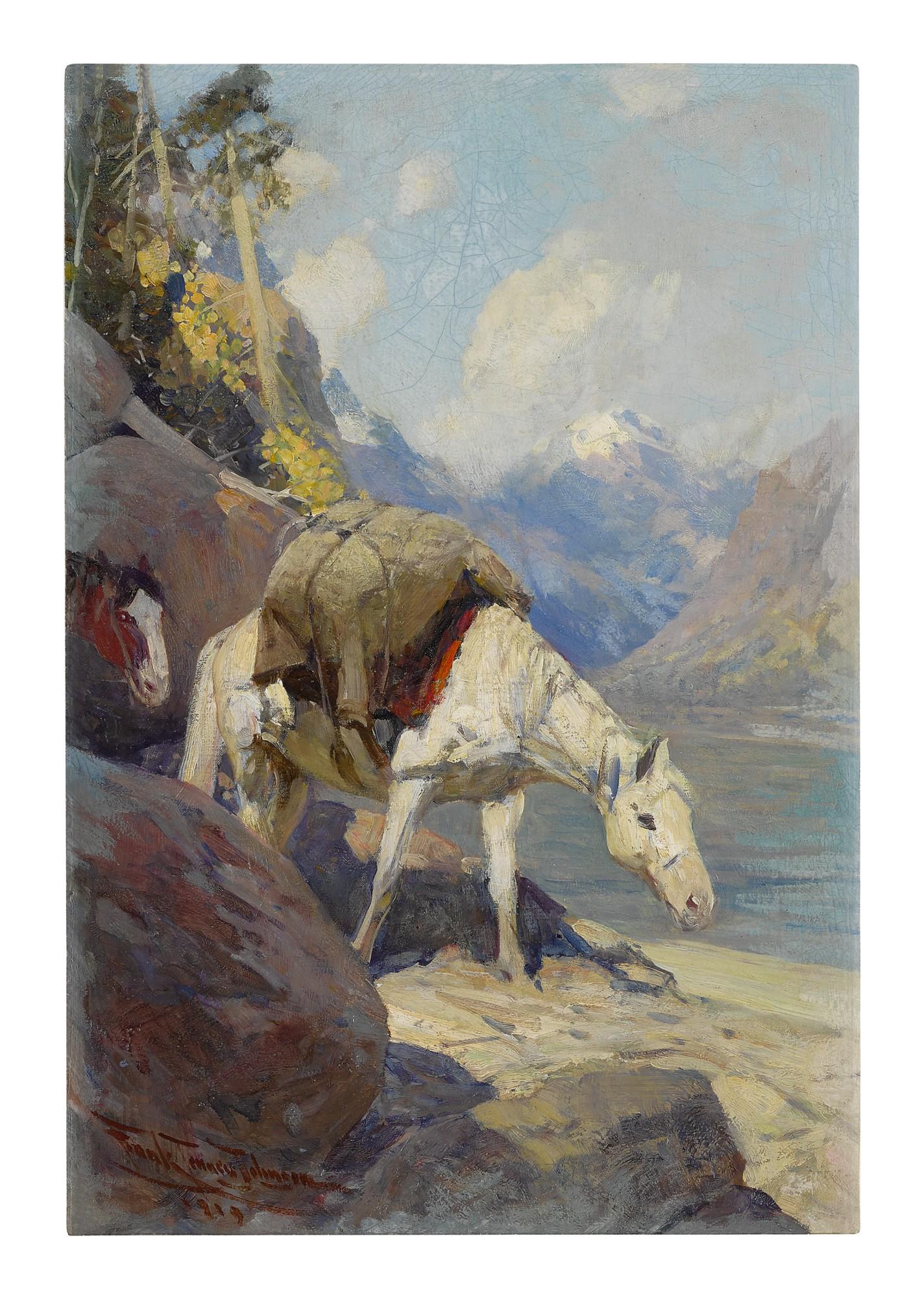 Frank Tenney Johnson - The Old Gray Mare