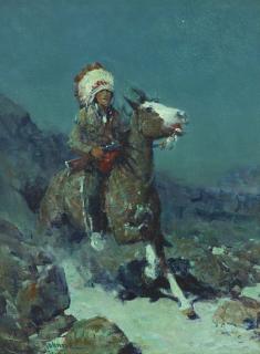 Frank Tenney Johnson - Two Moons