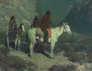 Frank Tenney Johnson - Voices in the Night