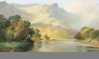 Frank Thomas Carter - An Autumnal Afternoon in Borrowdale