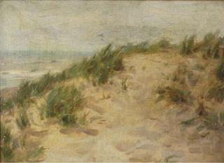 Frank Townsend Hutchens - Sand dunes at Katwyk, Holland