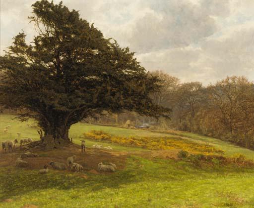 Frank Walton, R.I., P.R.O.I., R.B.A. - \'Fair May, the fairest mayd on ground\'