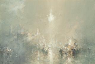 Frank Wasley - Venice: A symphony in green and gold