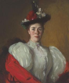 Frank Weston Benson - Portrait of Katherine Cavenaugh