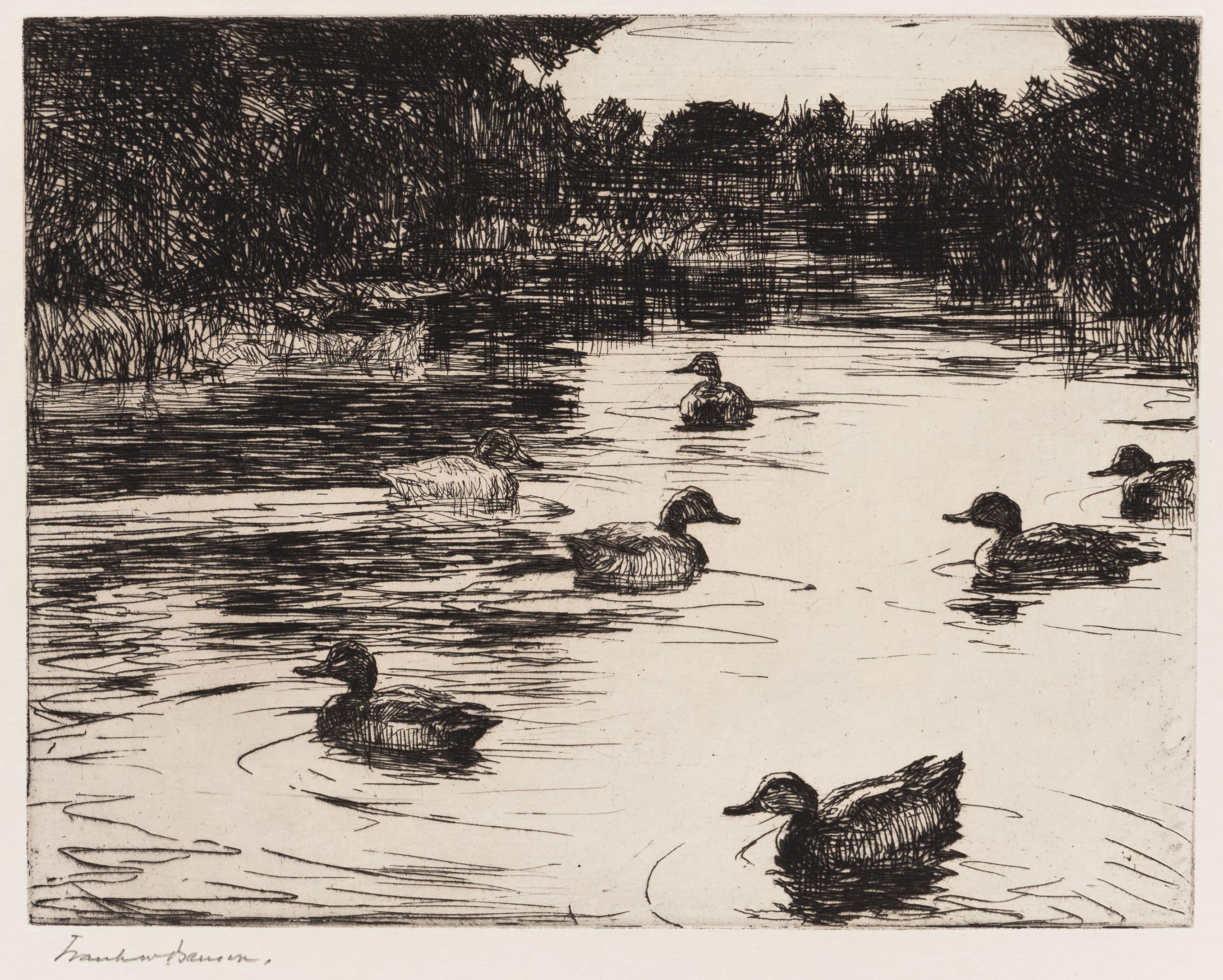 Frank Weston Benson - Sanctuary