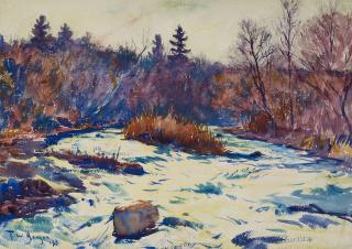 Frank Weston Benson - Sun Glare