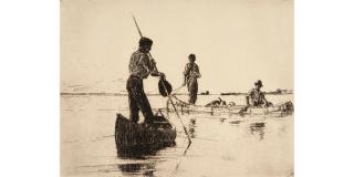 Frank Weston Benson - Two Canoes