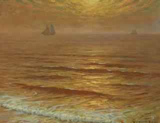 Frank William Cuprien - In Golden Mist