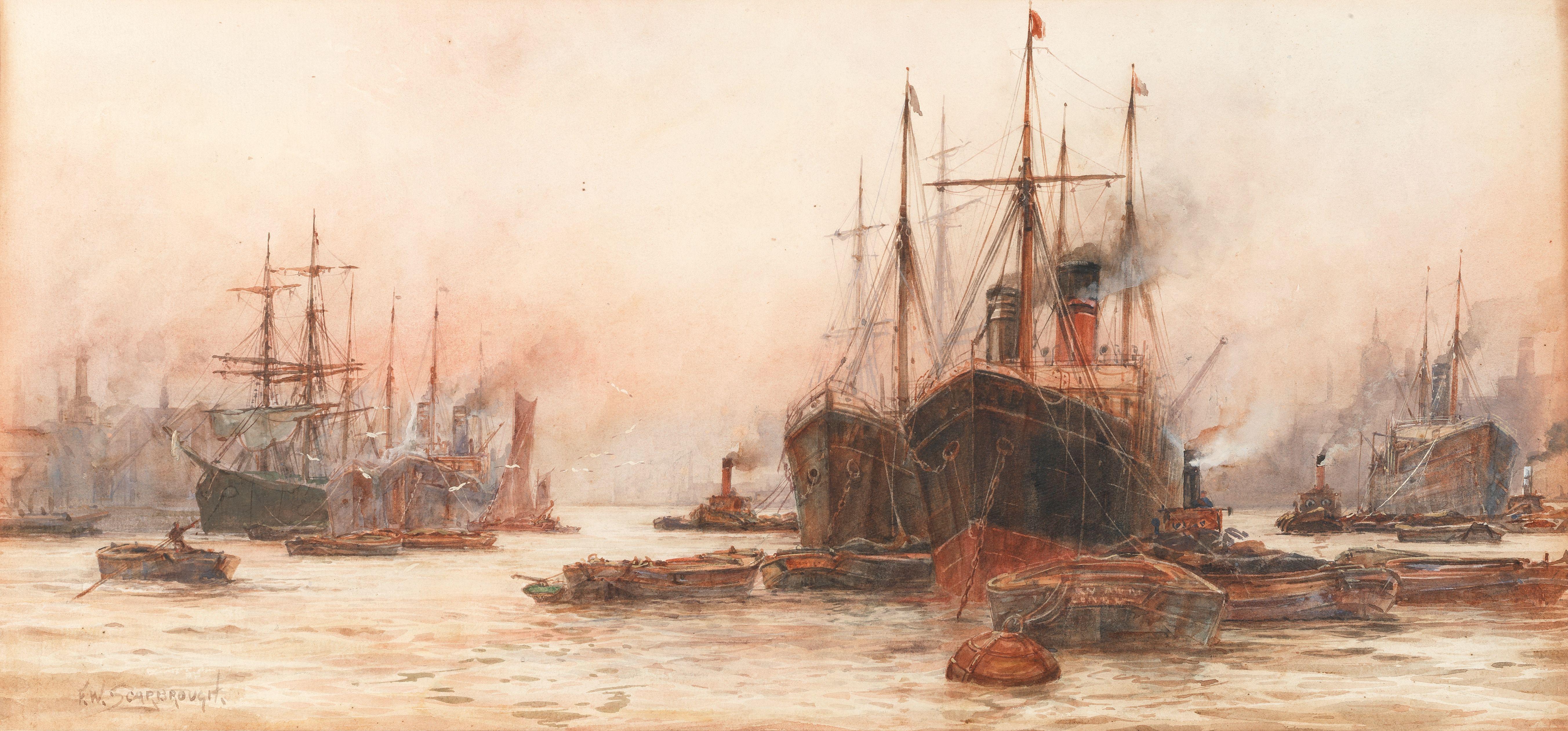 Frank William Scarbrough - The Pool of London