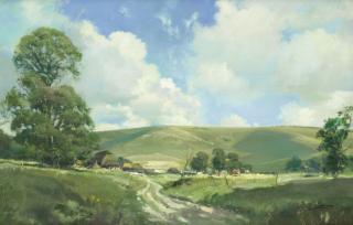 Frank Wootton - Beddingham Hill, Near Lewes
