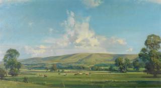 Frank Wootton - Firle Beacon from Ringmer